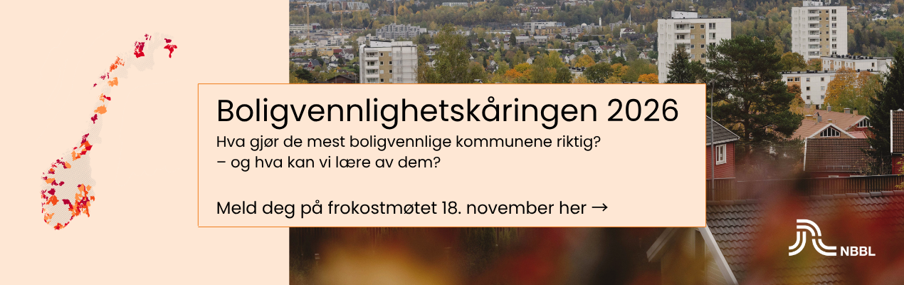 Frokostmøte boligvennlighetskåringen 2026
